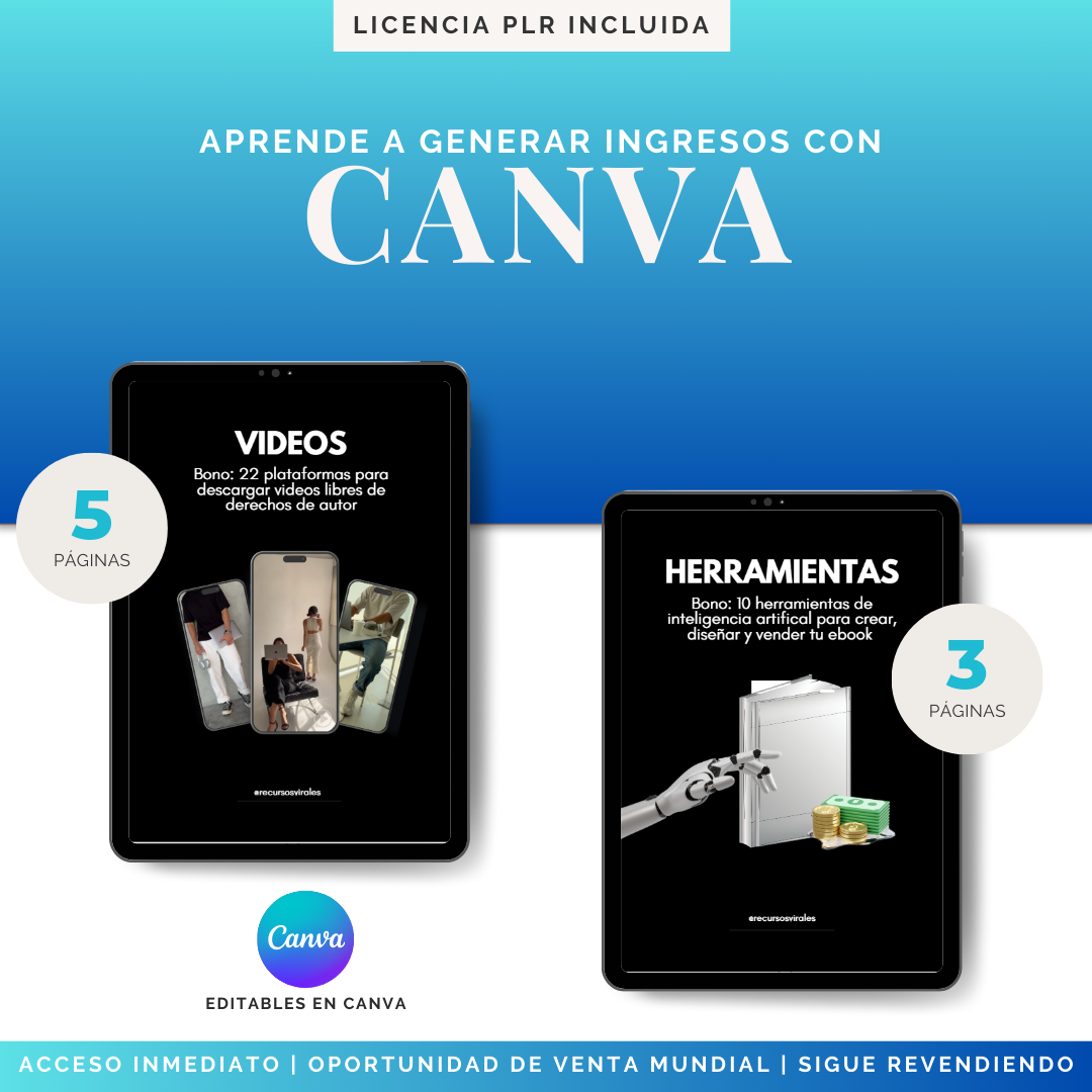 CANVA PRO DIGITAL KIT PLR