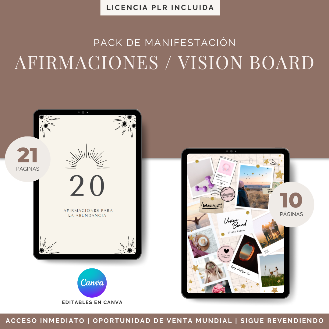 Pack de Manifestación PLR