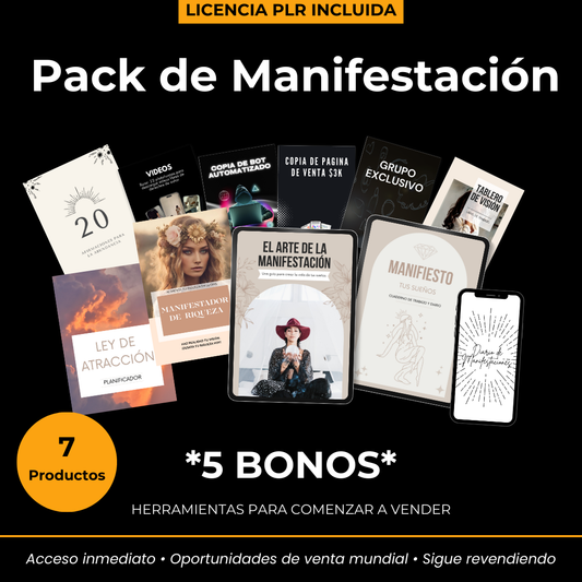 Pack de Manifestación PLR