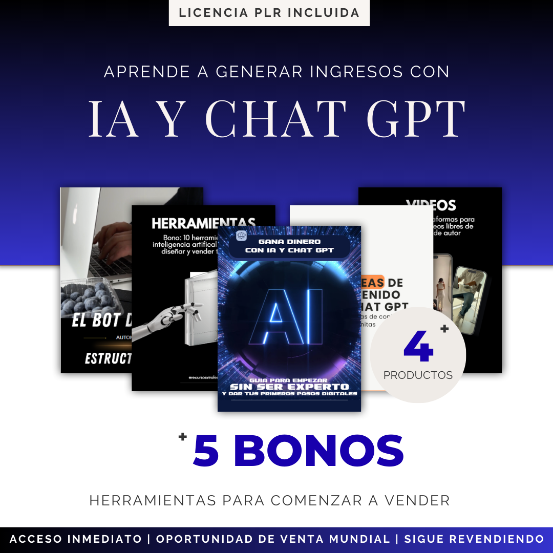 Gana Dinero con IA y ChatGPT (sin ser experta)