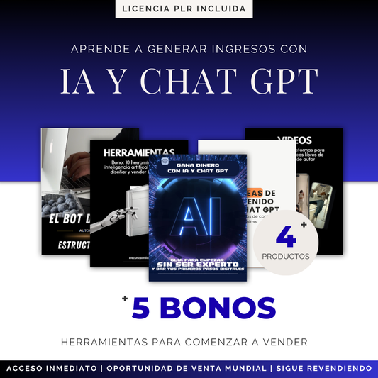 Gana Dinero con IA y ChatGPT (sin ser experta)