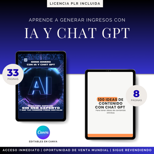 Gana Dinero con IA y ChatGPT (sin ser experta)