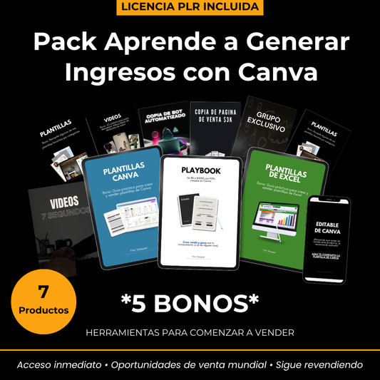 Pack CANVA PLR